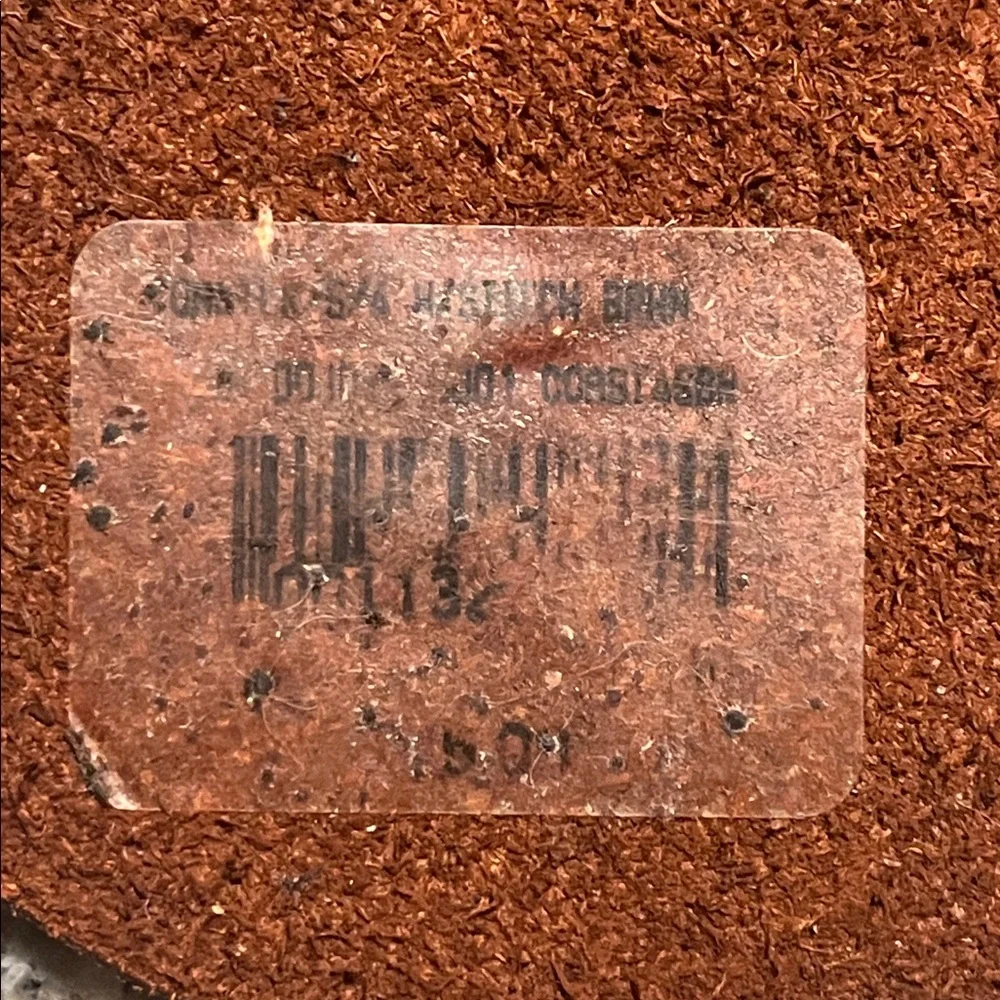Ralph Lauren Leather Coaster Set of 4 brown Vintage